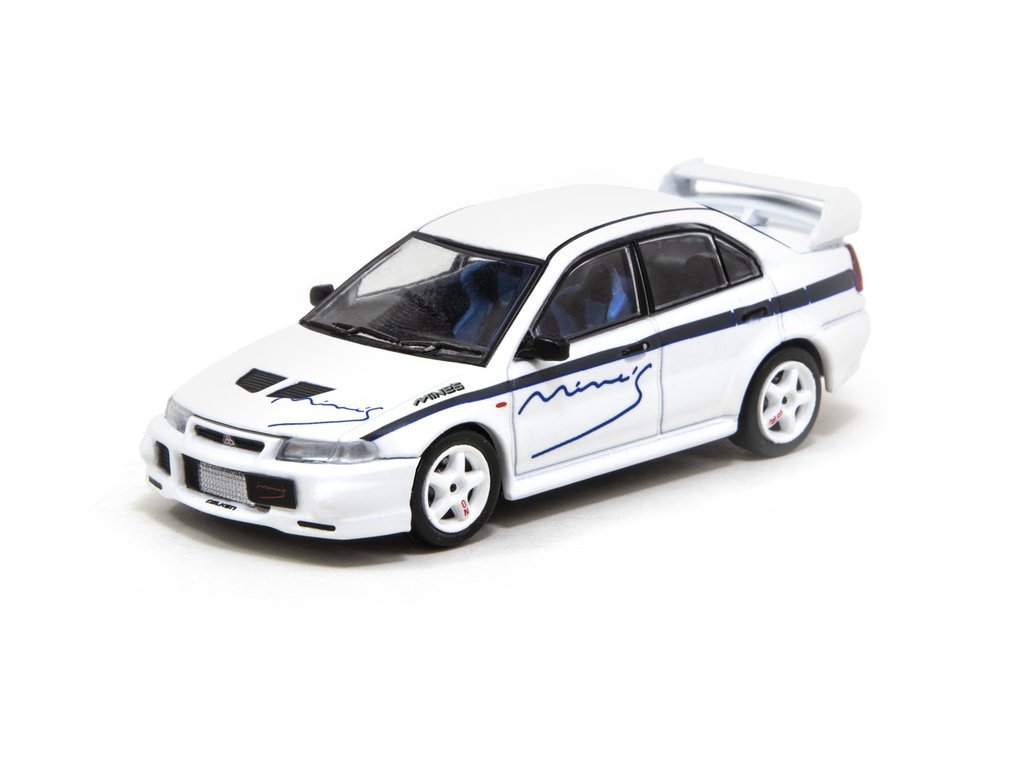 MODELO ESCALA 1/64 Mitsubishi Lancer Evolution VI Tuned by Mine's - ROAD64