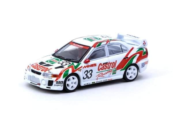 MODELO ESCALA 1/64 Mitsubishi Lancer Evolution V Super N1 Endurance Series 1998 #33 - HOBBY64 TARMACWORKS