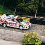 MODELO ESCALA 1/64 Mitsubishi Lancer Evolution V Super N1 Endurance Series 1998 #33 - HOBBY64 TARMACWORKS