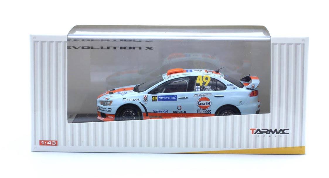 Mitsubishi - Lancer Evo IX Monte-Carlo 2007 - Modèle Presse - 1/43