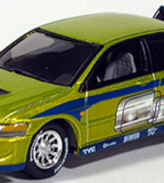 MODELO ESCALA 1/64 Mitsubishi Lancer Evolution 2004 fast and furious color