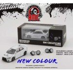 MODELO ESCALA 1:64 Mitsubishi Lancer Evolution (RHD) – White