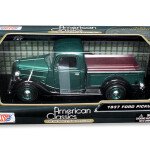 MODELO ESCALA 1:24 Window Box - 1937 Ford Pickup (Green)