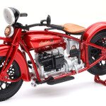 MOTO ESCALA 1/12 1930 Indian Chief Motorcycle in Red