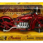 MOTO ESCALA 1/12 1930 Indian Chief Motorcycle in Red