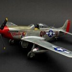 MODELO ESCALA 1/48 GOODYEAR P51D MUSTANG FUERZA AEREA EL SALVADOR PARA ARMAR A ESCALA