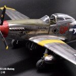 MODELO ESCALA 1/48 GOODYEAR P51D MUSTANG FUERZA AEREA EL SALVADOR PARA ARMAR A ESCALA