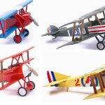 MODELOS ESCALA 1/48 New Ray Model Kit Classic Planes Military Biplanes