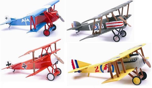 MODELOS ESCALA 1/48 New Ray Model Kit Classic Planes Military Biplanes