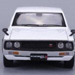 MODELO ESCALA 1:24 1973 Nissan Skyline 2000GT-R (KPGC110)(White) - Special Edition