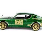 MODELO ESCALA 1:24 Tokyo Mod 1973 Nissan SKyline 2000 GTR (KPGC110) (Green)