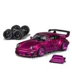 CM Model 1:64 Diecast Model Car - Porsche RWB 964 Widebody Metallic Purple [Indoneisa Exclusive]  - JAPAN