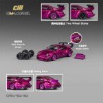 CM Model 1:64 Diecast Model Car - Porsche RWB 964 Widebody Metallic Purple [Indoneisa Exclusive]  - JAPAN