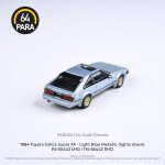 MODELO ESCALA 1:64 1984 Toyota Celica XX – Black (lights up) -PARA64