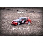 Inno64 1/64 Honda CIVIC TYPE-R EK9 ADVAN Livery Diecsat Scale Model Car