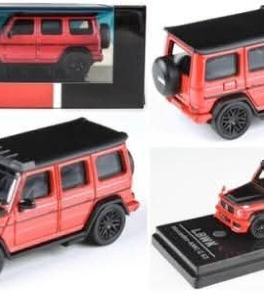 MODELO PARA64 ESCALA 1:64 Liberty Walk AMG G63 Red - FAST & FURIOUS - RAPIDO Y FURIOSO MERCEDES BENZ