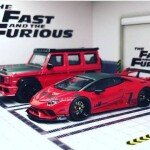 MODELO PARA64 ESCALA 1:64 Liberty Walk AMG G63 Red - FAST & FURIOUS - RAPIDO Y FURIOSO MERCEDES BENZ