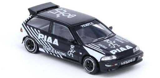 INNO64 1:64 Diecast Model Car - HONDA CIVIC EF9 "TEMPLE RACING" Osaka Auto Messe 2023