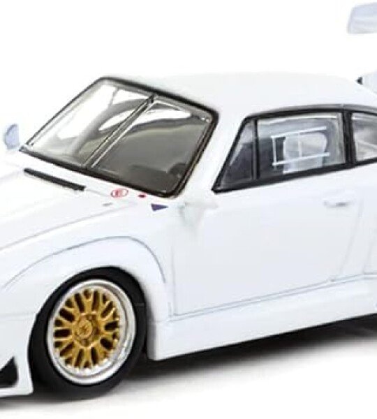 MODELO ESCALA 1/64 Schuco X Tarmac Works 1/64 Porsche 911 GT2 White - COLLAB64