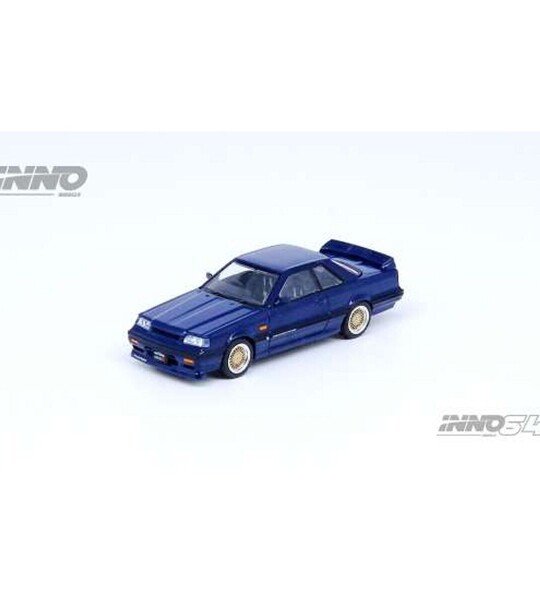 MODELO INNO64 A ESCALA 1:64 NISSAN SKYLINE GTS-R (R31) Dark Blue - JAPAN