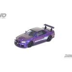 MODELO ESCALA 1/64 NISSAN SKYLINE GT-R (R34) Z-TUNE ENDGAME AUSTRALIA - INNO64 JAPAN