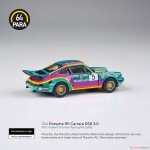 MODELO PARA64 1:64 1974 Porsche 911 3.0 RSR ‘Vaillant’ 2/ Photo-etched Wheels – /TEAL