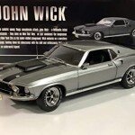 MODELO ESCALA 1:64  - John Wick (2014) - 1969 Ford Mustang BOSS 429