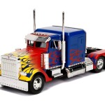 MODELO ESCALA 1/24 Optimus Prime Truck with Robot on Chassis from "Transformers" Movie CABEZAL