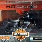 MODELO ESCALA 1/12 2017 Harley Davidson King Road especial negro