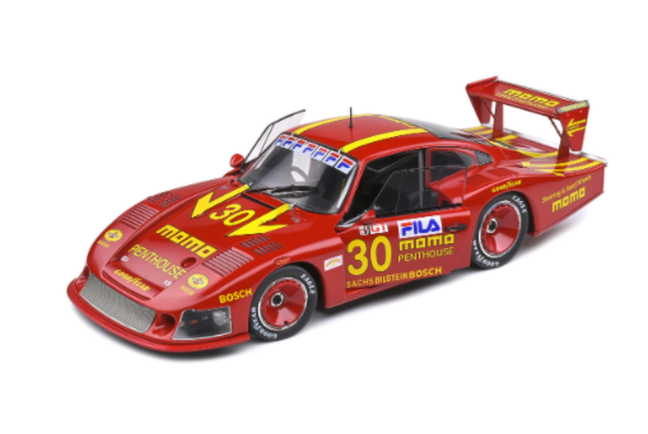 MINIATURE 1/18 SOLIDO PORSCHE 935 MOBYDICK MOMO DRM 1981