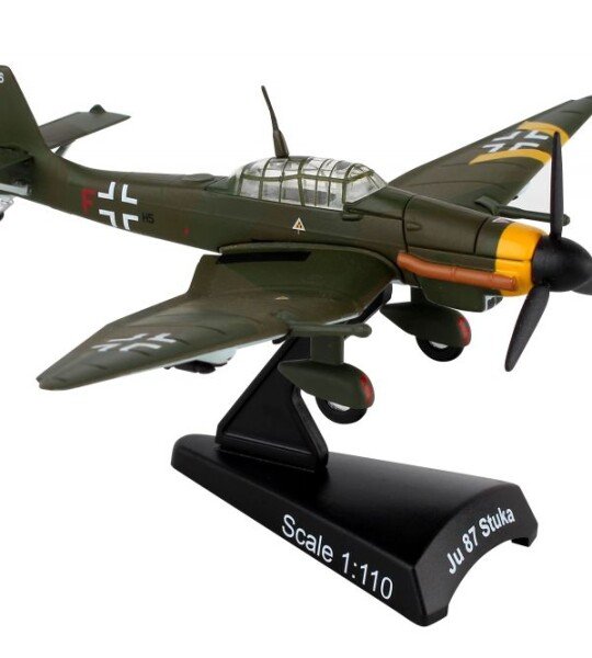 AVION A ESCALA POSTAGE STAMP JU87 STUKA 1/110