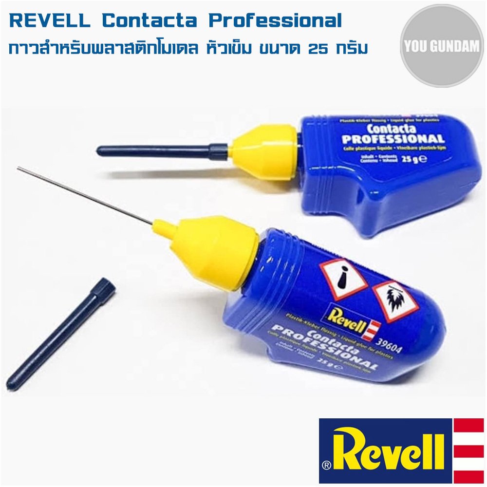 Pegamento Revell "Contacta Professional" con aguja - 25 g - cemento para modelos plasticos