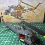 MODELO A ESCALA 1/48 BELL UH-1M (UH1C) HUEY HOG DE FUERZA AEREA DE EL SALVDOR