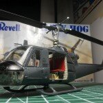 MODELO A ESCALA 1/48 BELL UH-1M (UH1C) HUEY HOG DE FUERZA AEREA DE EL SALVDOR