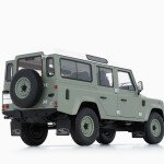 MODELO escala 1/18 del 2015 Land Rover Defender 110 HUE 166 - DEALER EDITION