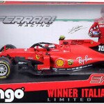 MODELO ESCALA 1/18 SF90 LECLERC ITALIAN GP ORIGINAL CON LICENCIA DE FORMULA 1