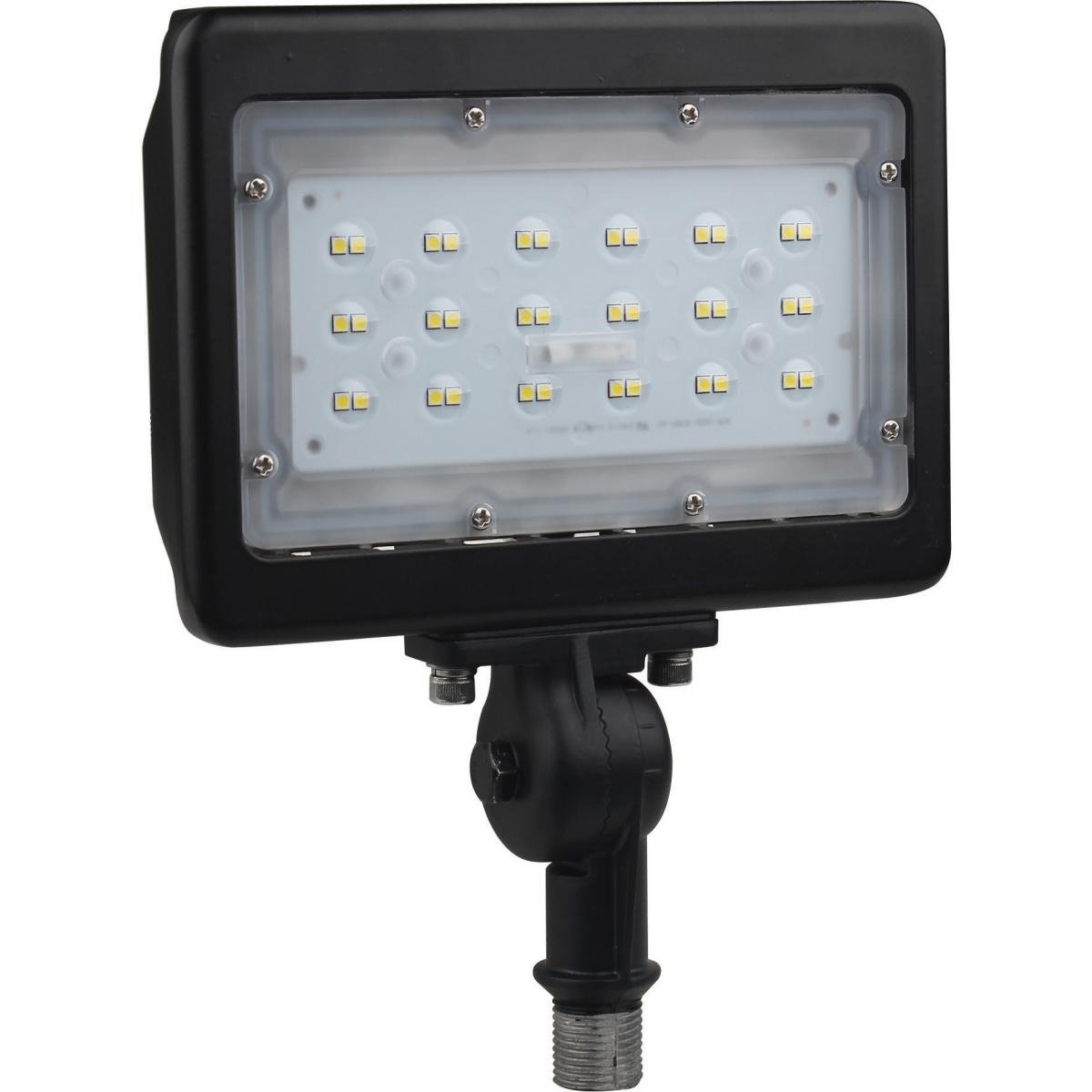 LUMINARIA LED MEDIUM FLOOD 30W 4000K BRONZE ARQUITECTONICO 100VAC - 277VAC IP65
