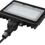 LUMINARIA LED MEDIUM FLOOD 30W 4000K BRONZE ARQUITECTONICO 100VAC - 277VAC IP65