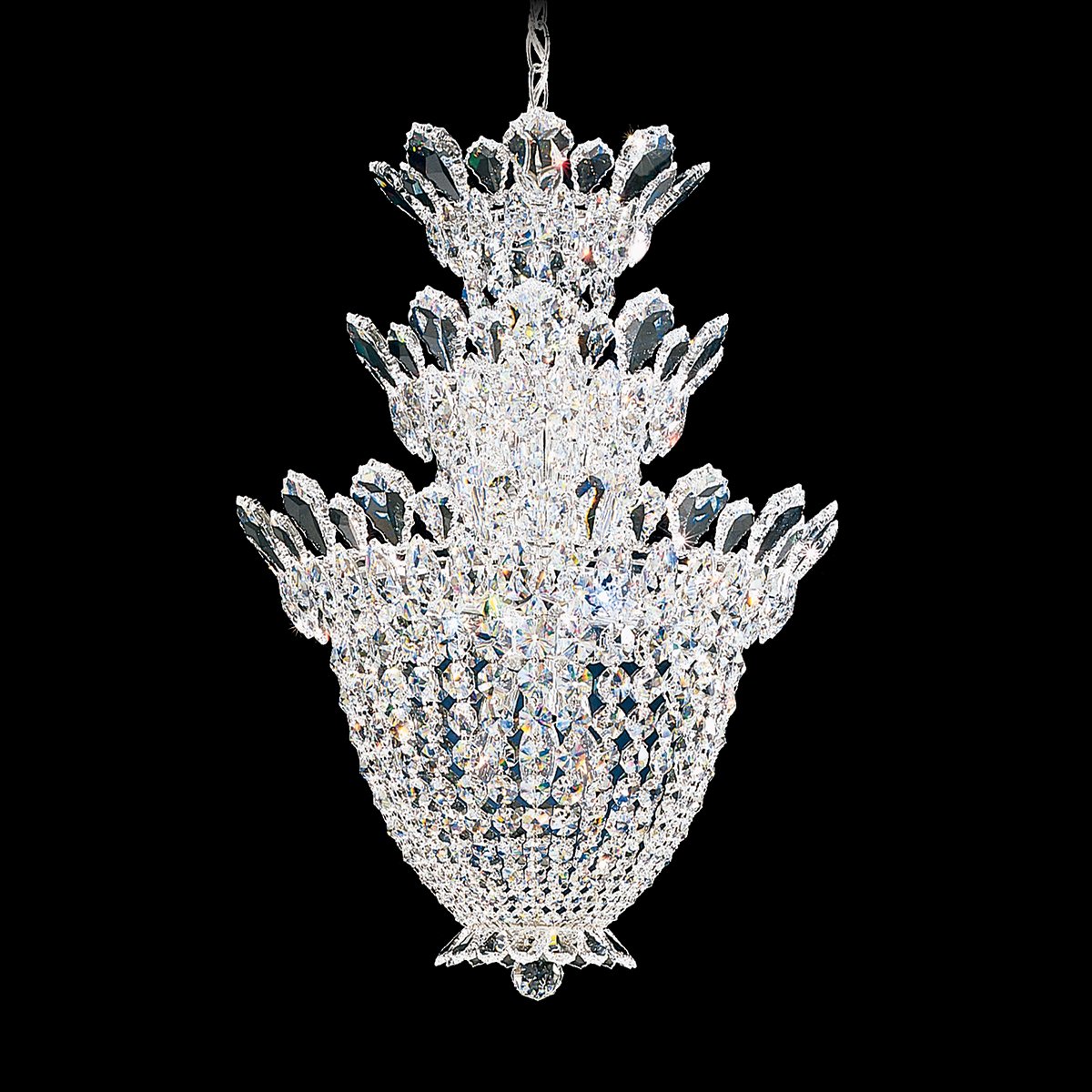 LUMINARIA COLGANTE TIPO CHANDELIER EUROPEO Trilliane FRANCIA CON CRISTAL SWAROVSKI