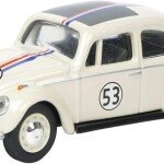 MODELO ESCALA 1/64 Schuco HERBIE VW Kaefer Rallye #53 - WALT DISNEY 1968