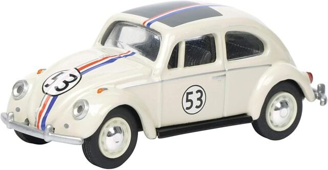 MODELO ESCALA 1/64 Schuco HERBIE VW Kaefer Rallye #53 - WALT DISNEY 1968