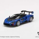 MODELO ESCALA 1:64 MiJo Exclusives USA McLaren Senna (Antares Blue)