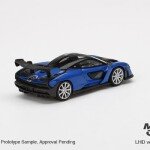 MODELO ESCALA 1:64 MiJo Exclusives USA McLaren Senna (Antares Blue)