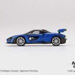 MODELO ESCALA 1:64 MiJo Exclusives USA McLaren Senna (Antares Blue)