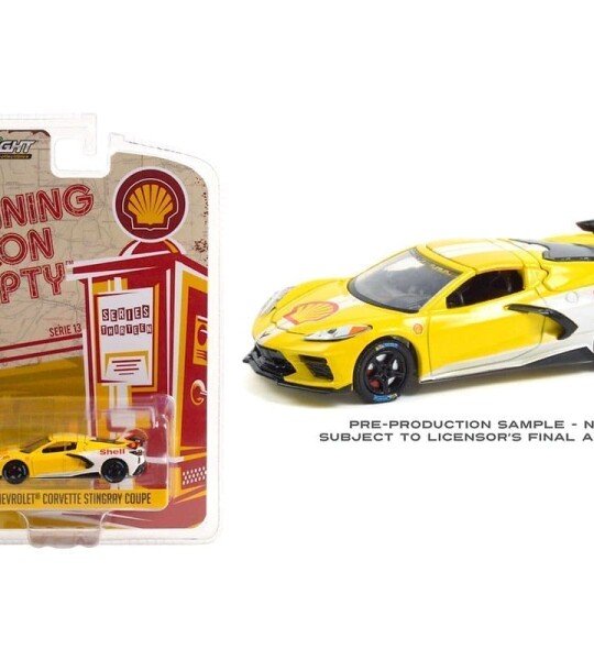 Greenlight 1:64 2021 Chevrolet Corvette C8 Shell Gas – Running On Empty Series 13