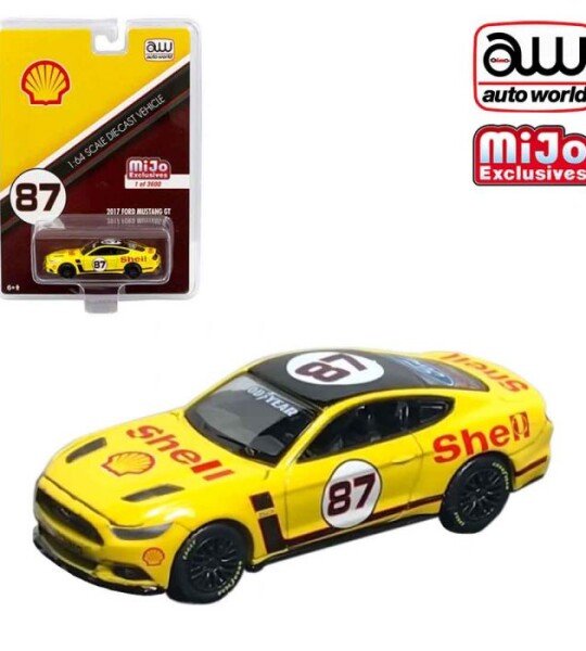 Auto World 1:64 Mijo Exclusives Diecast Model Car - 2017 Ford Mustang Shell