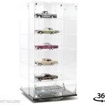 VITRINA MINI GT - Showcase 1:64 24-Cars Display Desk Top Spinner with Cover (6.5″x 6.5″x13.5″) – Mijo Exclusives