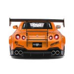 MODELO ESCALA 1:18 Nissan Skyline GT-R R35 LBWK Liberty Walk Orange