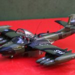 MODELO A ESCALA 1/72 A37B DRAGONFLY DE FUERZA AEREA DE EL SALVADOR (FAS)