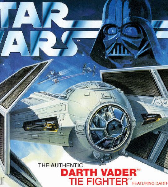 MODELO ESCALA 1/32 Star Wars: A New Hope Darth Vader Tie Fighter - Snap Plastic Model Kit